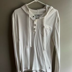 White long sleeve hoodie